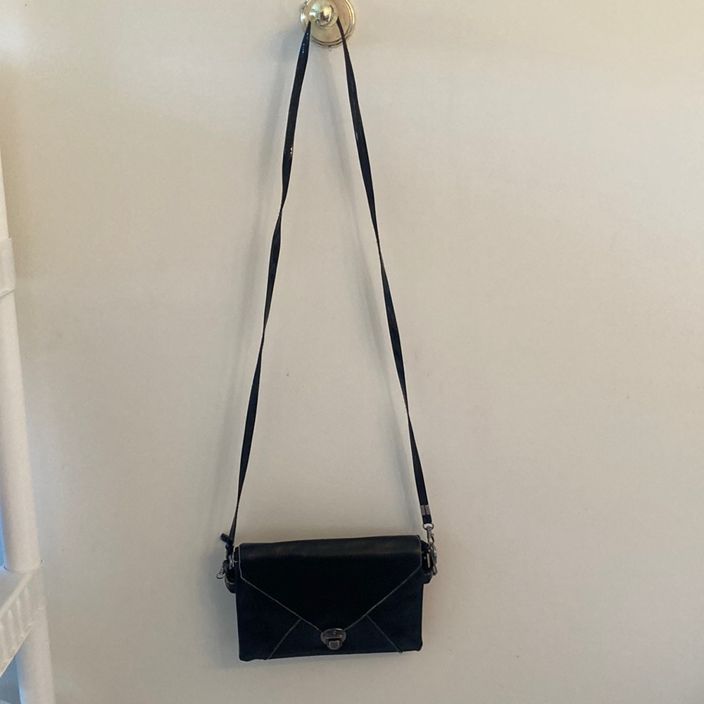 J Francis black vintage shoulder bag